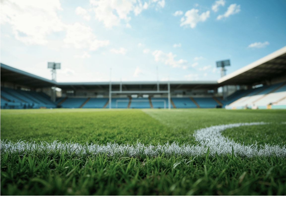Football field image