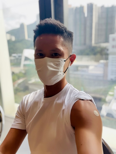 Fully vaccinated to protect myself and people around me. 