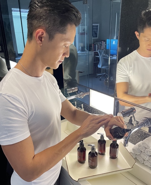 My new Gym Labs massage oil products, made with organic ingredients, from the US. Three options to suit massage clients' needs and preferences: "Calm" to relax, "Energise" to rejuvenate and "Soothe" to support muscle recovery.