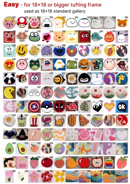 For 18X18cm, you have to pick from our gallery. For all other sizes, you can send in your own designs.