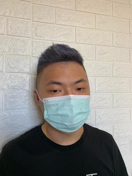 men's color + bleached