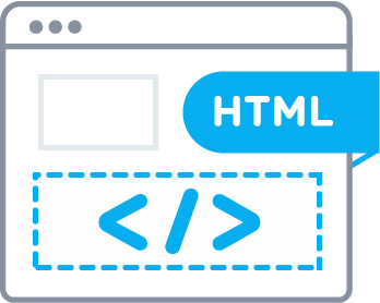 HTML page icon